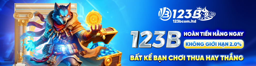 Banner 123B nhà cái trực tuyến hàng đầu Châu Á