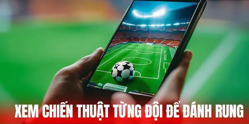 Xem chiến thuật từng đội để đánh rung
